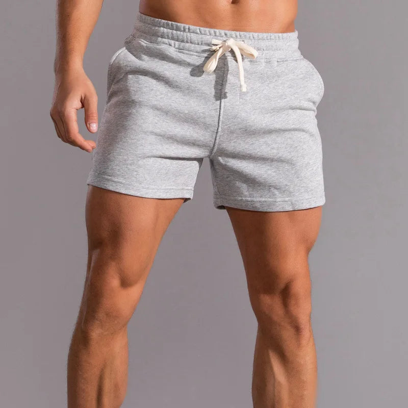 Summer New 100% Cotton Casual Shorts Men High Quality Fashion Short Pants Men Side Pockets Zip Outdoor Running Shorts Men