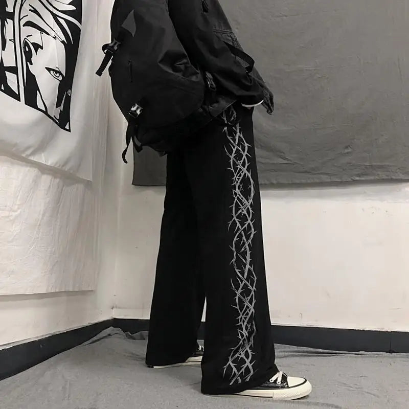 Harajuku Graphic Widepants