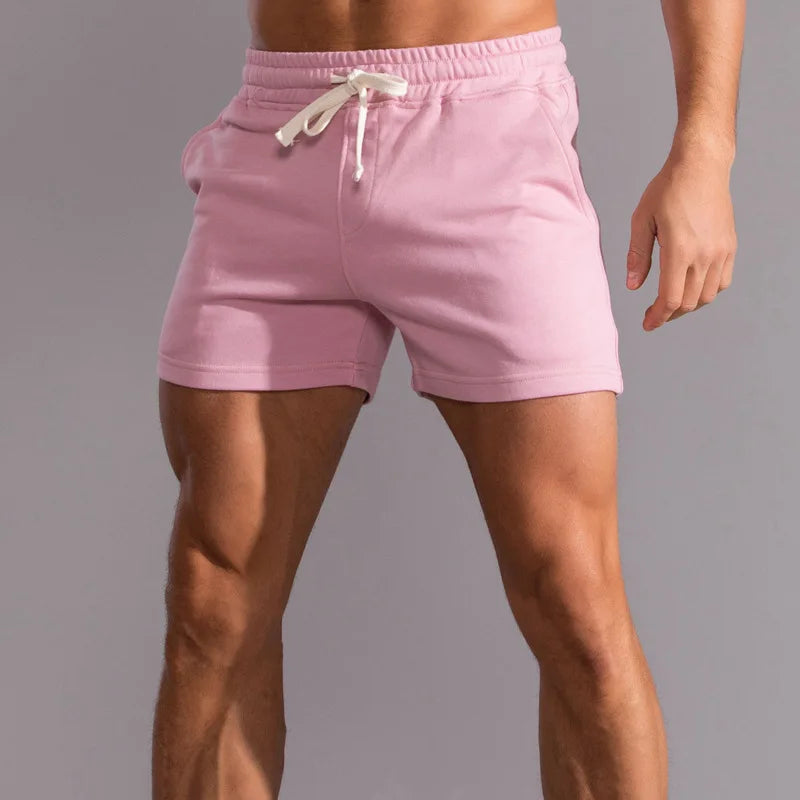 Summer New 100% Cotton Casual Shorts Men High Quality Fashion Short Pants Men Side Pockets Zip Outdoor Running Shorts Men