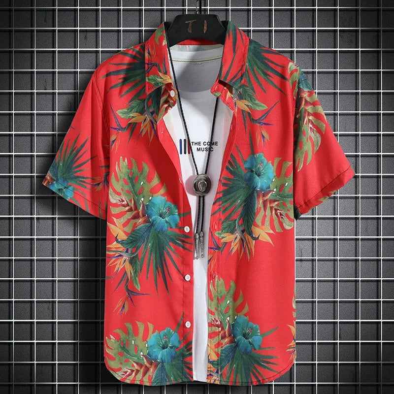Hawaiian Beach Shirts Men
