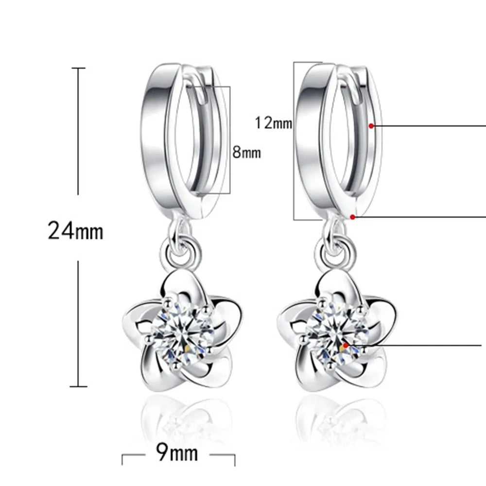 925 Sterling Silver Earrings Jewelry