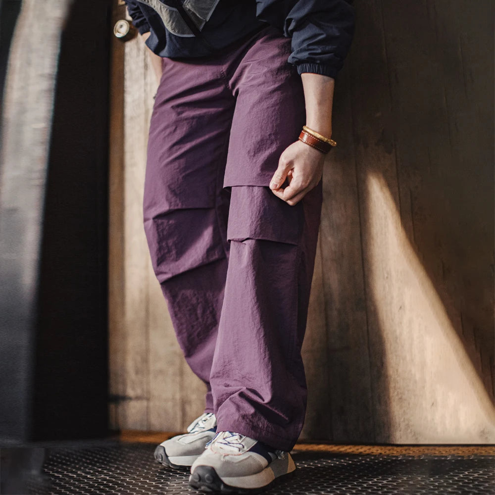 Maden New Vintage Wrinkled Paratrooper Pants