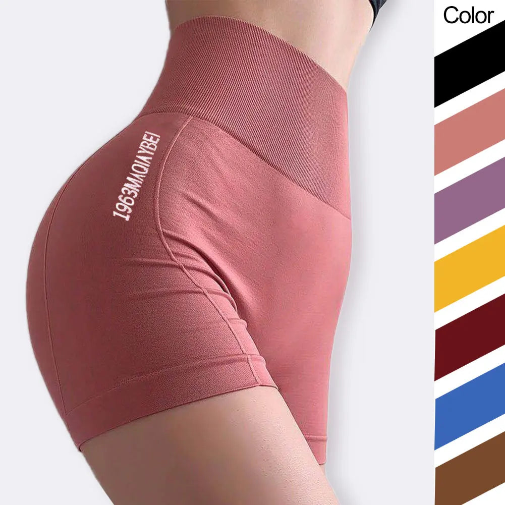 Women's Seamless Sports Shorts Fitness Shorts Women Booty Shorts Push Up Leggings Biker Shorts Fitness Gym Running Yoga Shorts