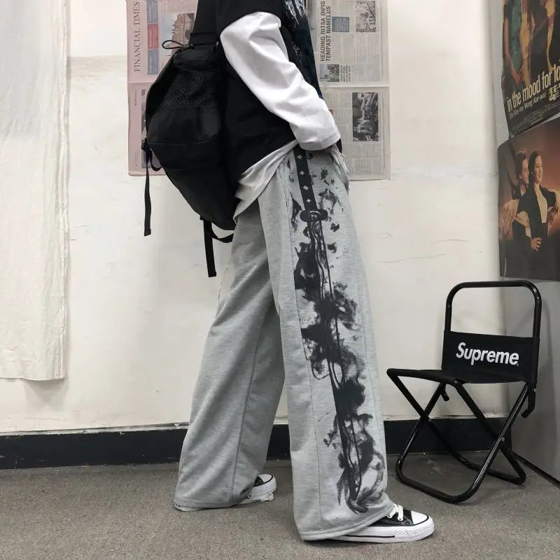 Harajuku Graphic Widepants