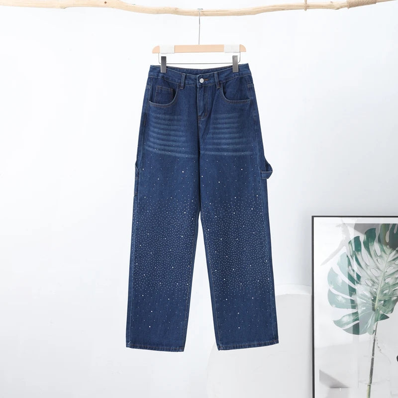 Vintage Baggy Rhinestone Baggy