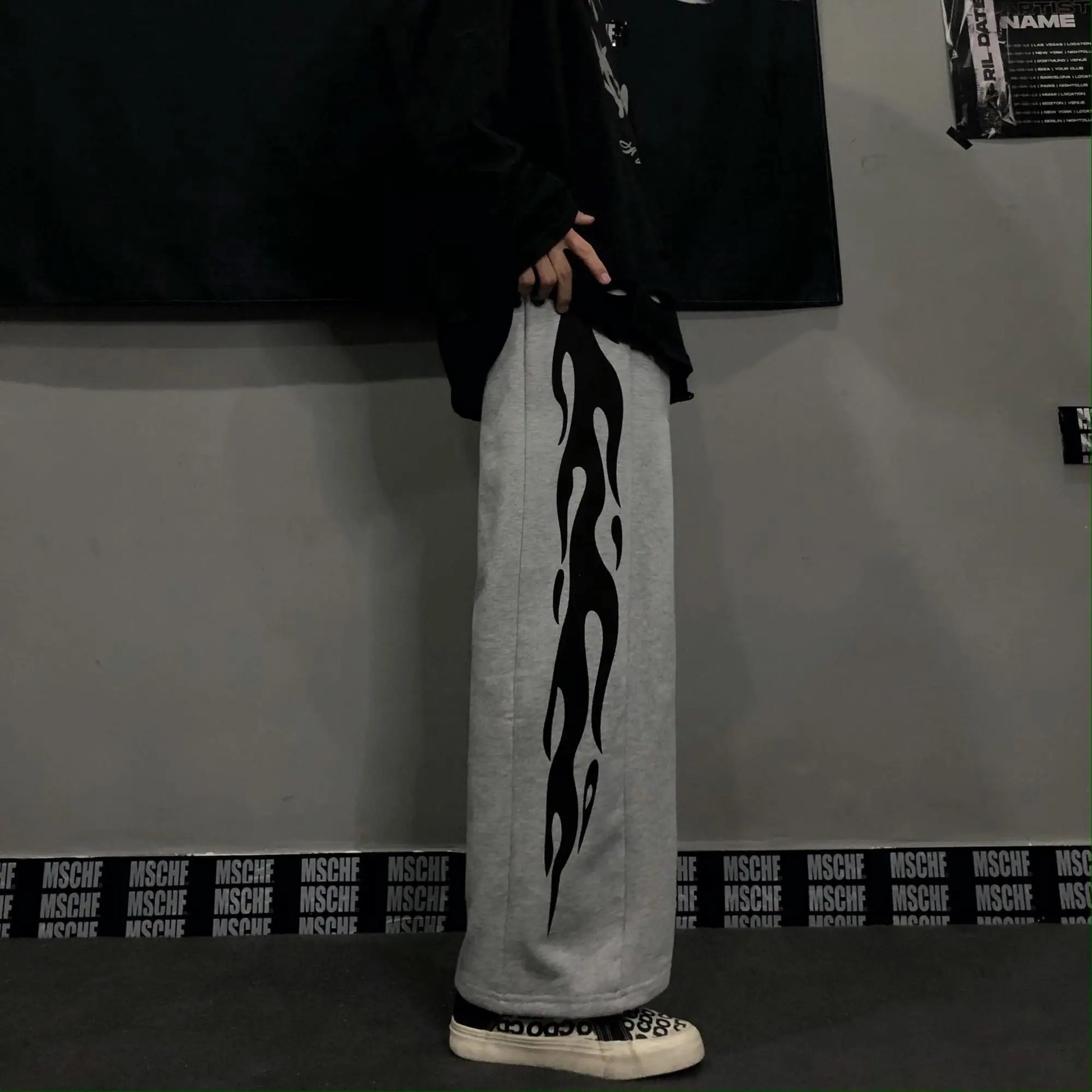 Harajuku Graphic Widepants