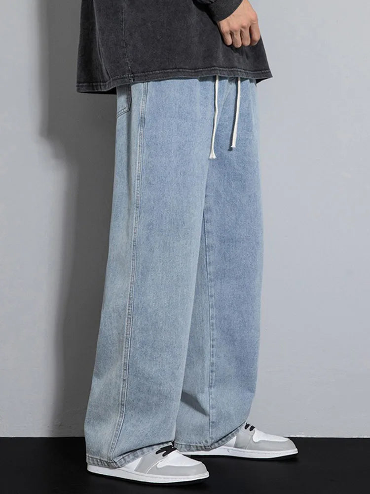 Rebel Heritage Wide-Leg Jeans