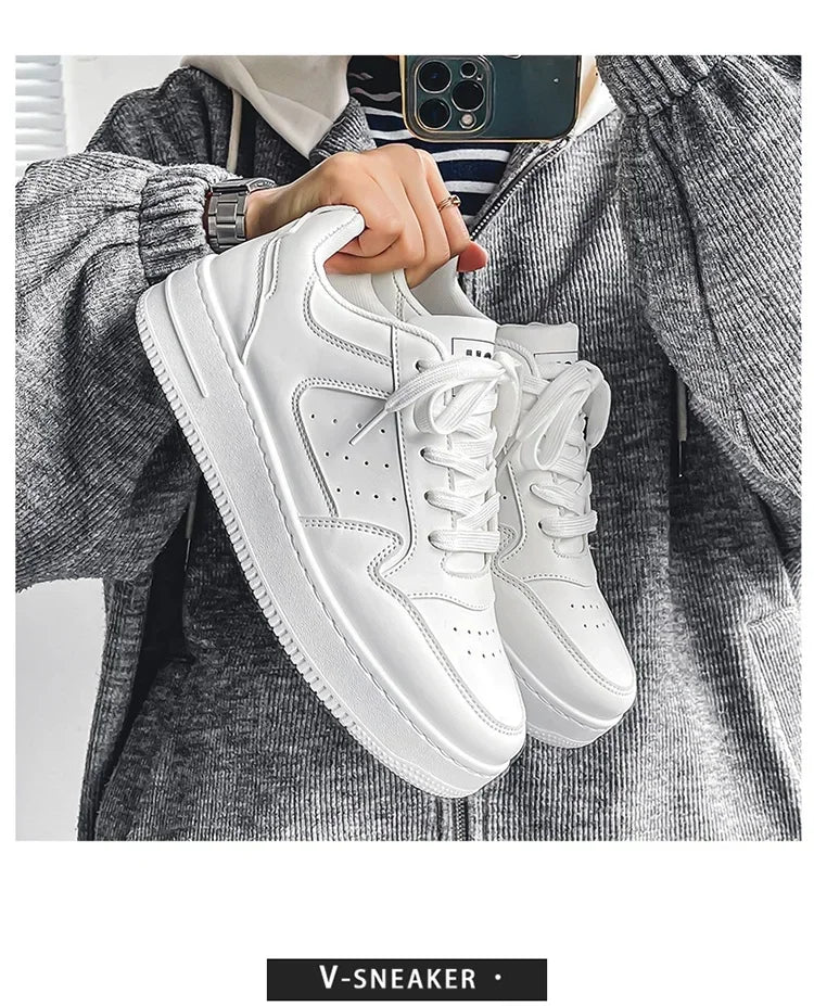 Oxford Fabric Sneakers