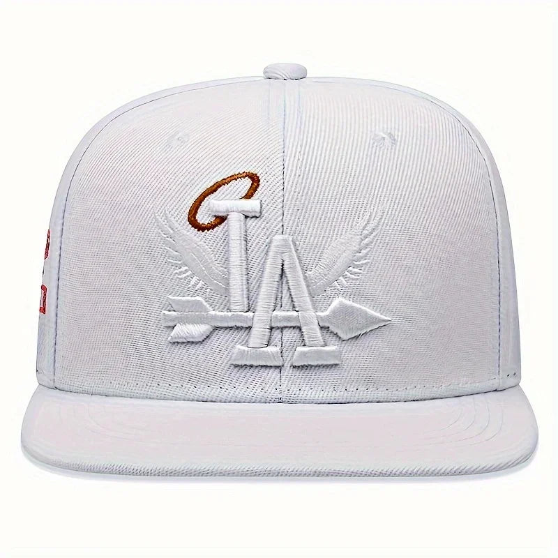 Los Angeles Snapback Hat Angel Wings