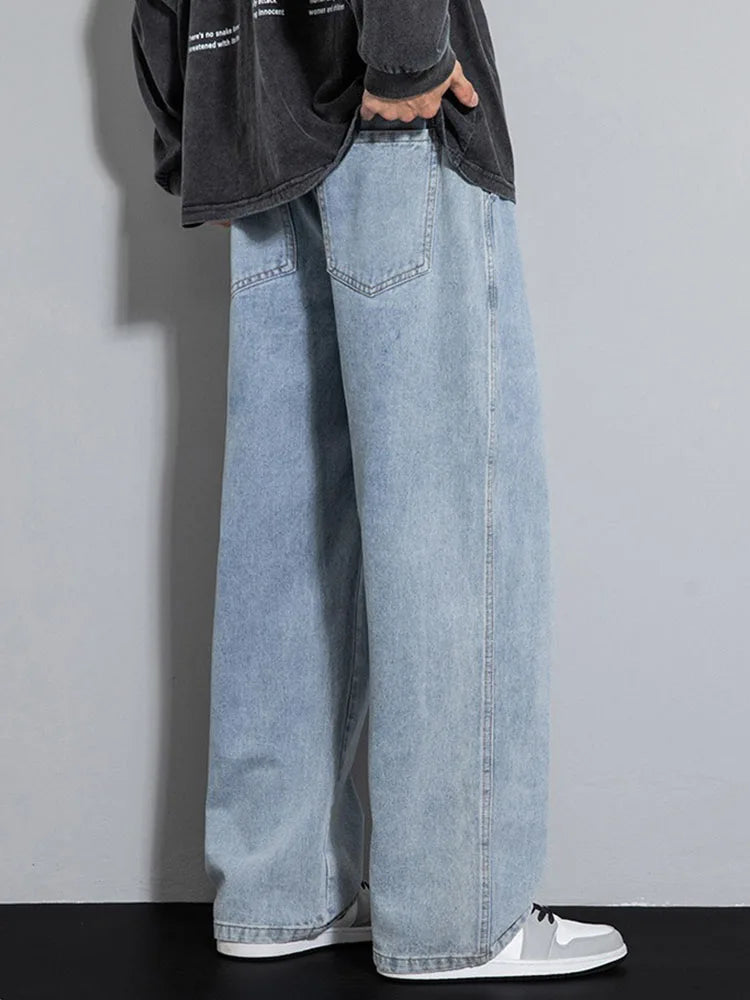 Rebel Heritage Wide-Leg Jeans