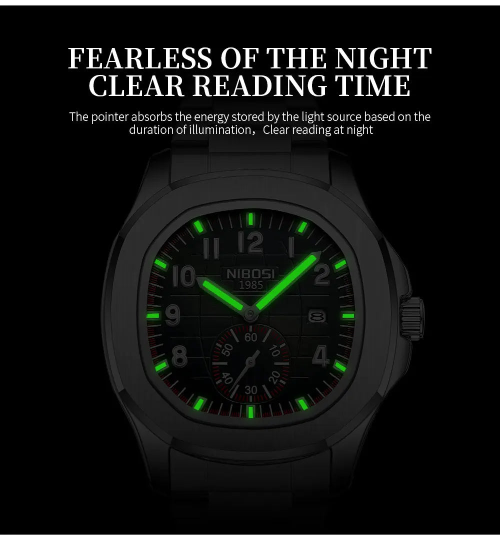 Luminous Silicone Quartz Watch