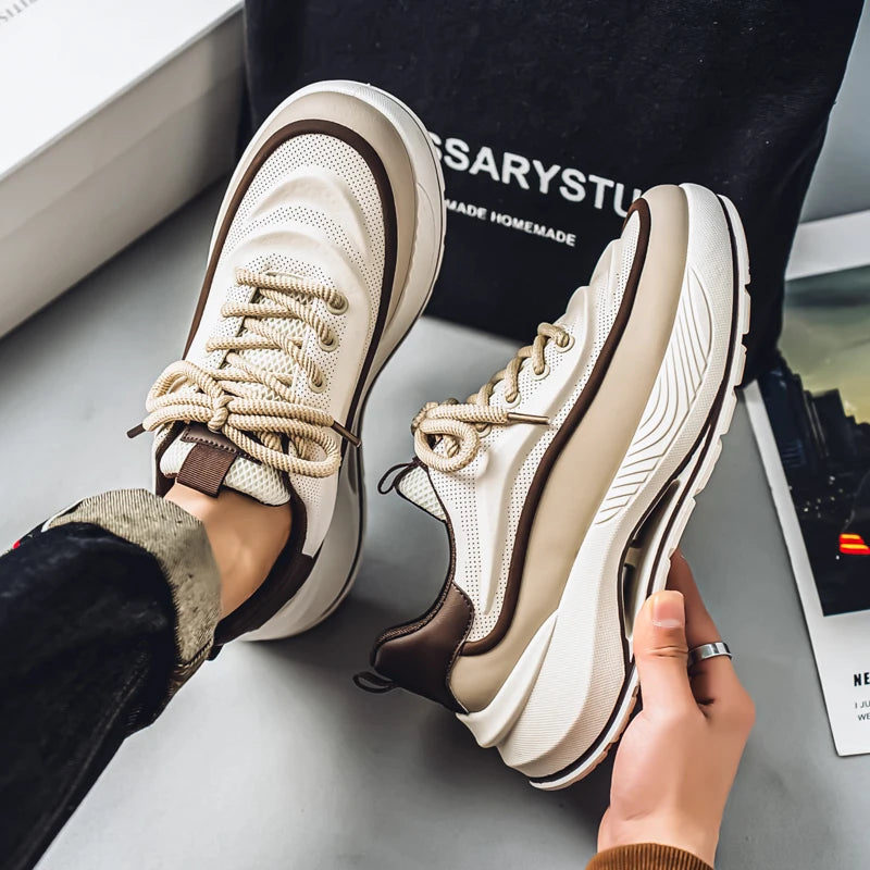 Summer Men's Running Shoes New Professional Carbon Plate Sports Training Shoes Outdoor Non-slip Shock-absorbing Tennis Shoes