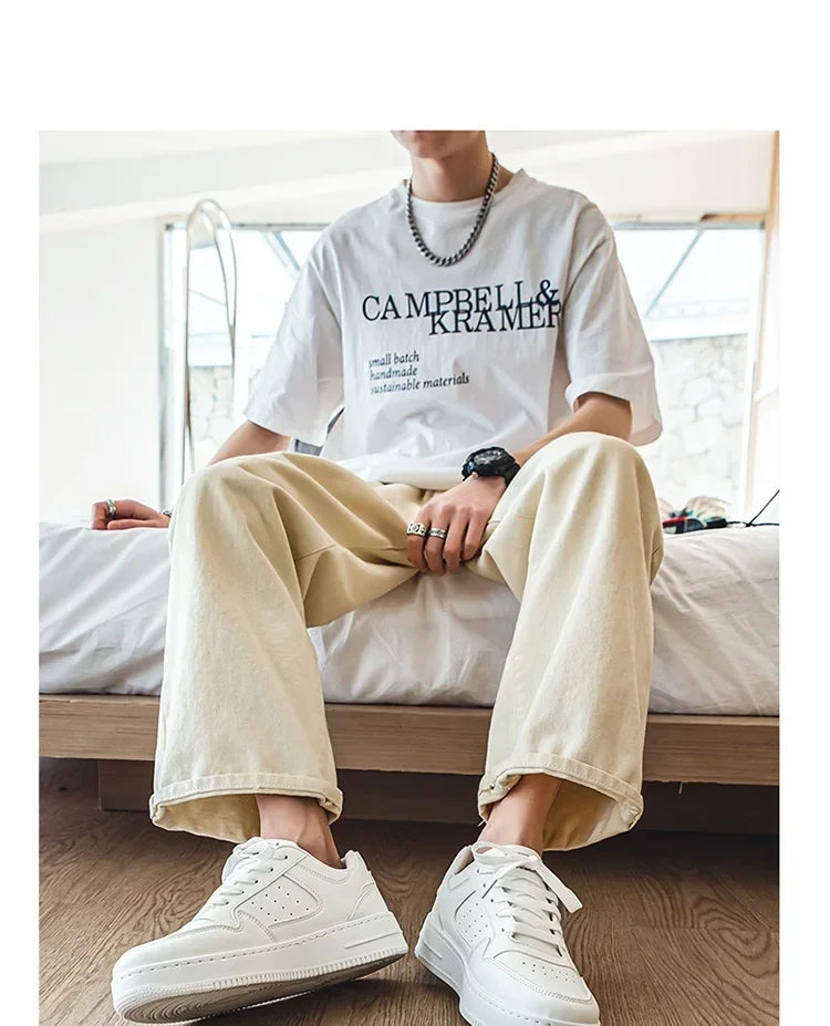 Oxford Fabric Sneakers