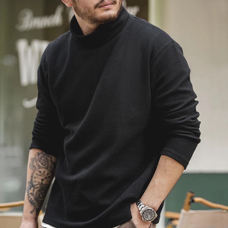 Maden Knitted Turtleneck Sweaters Men's