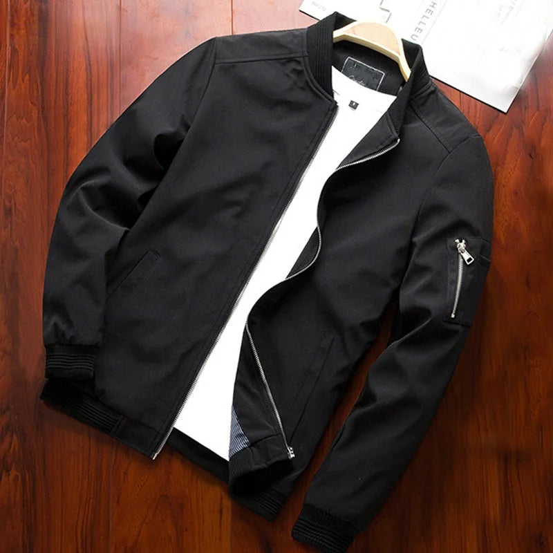 Long Sleeve Bomber baseball Jackets