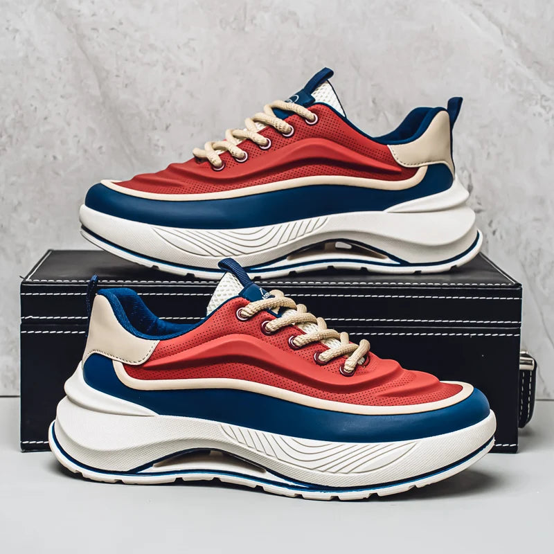 Summer Men's Running Shoes New Professional Carbon Plate Sports Training Shoes Outdoor Non-slip Shock-absorbing Tennis Shoes