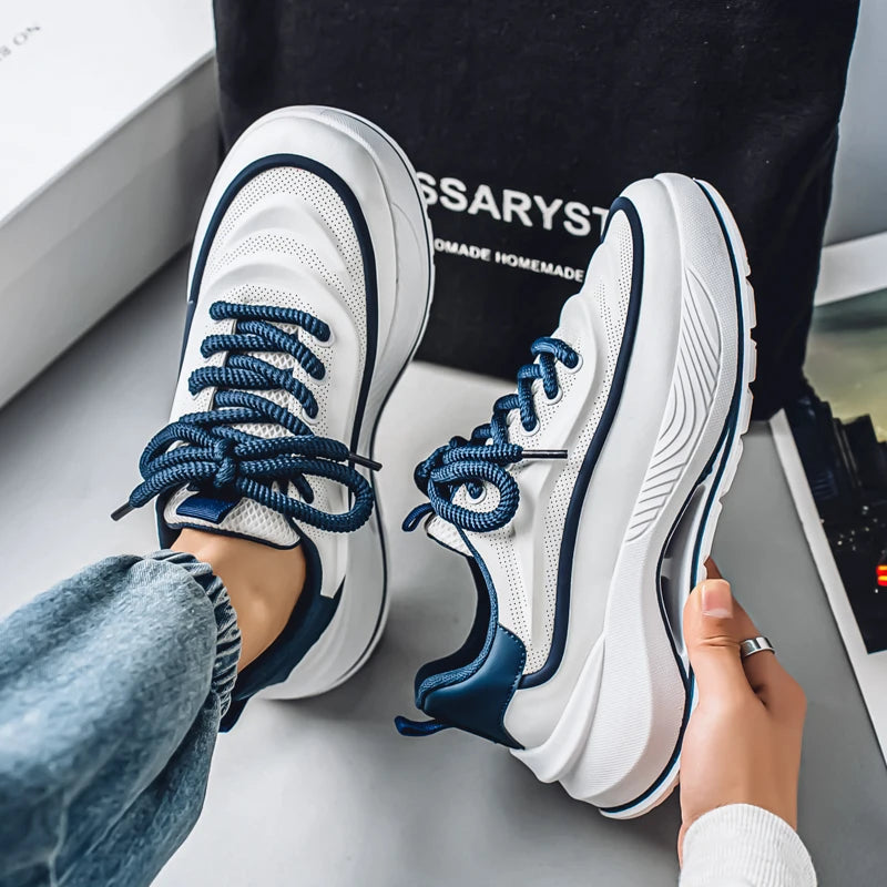 Summer Men's Running Shoes New Professional Carbon Plate Sports Training Shoes Outdoor Non-slip Shock-absorbing Tennis Shoes