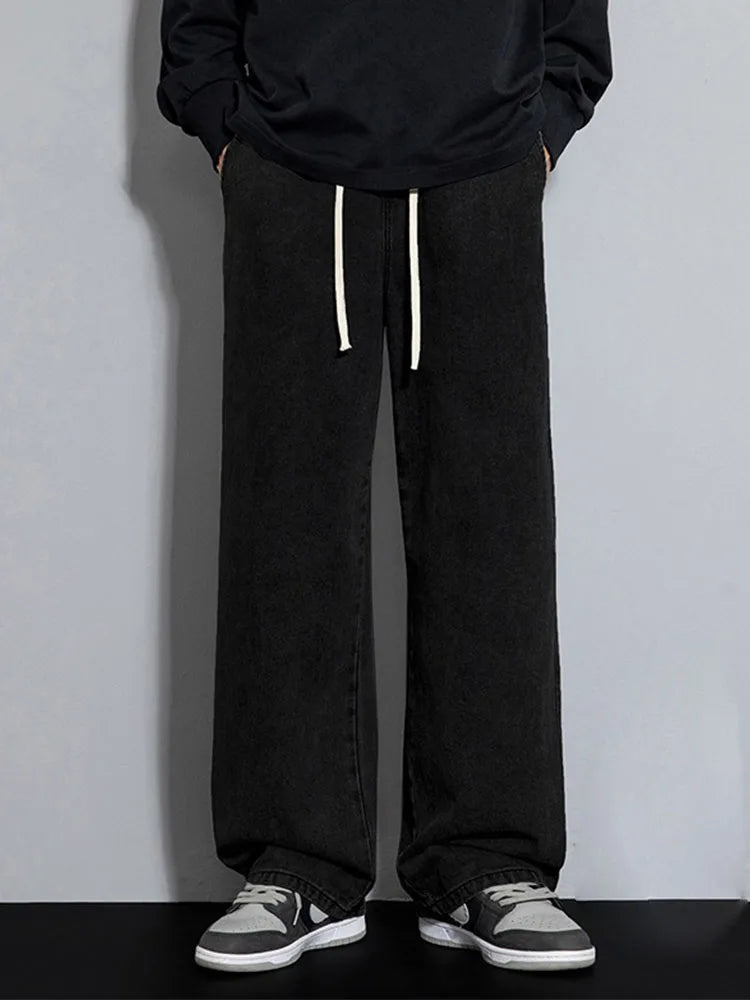 Rebel Heritage Wide-Leg Jeans